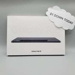 Samsung Galaxy Tab S9 Tablet- Pay $1 DOWN AVAILABLE - NO CREDIT NEEDED
