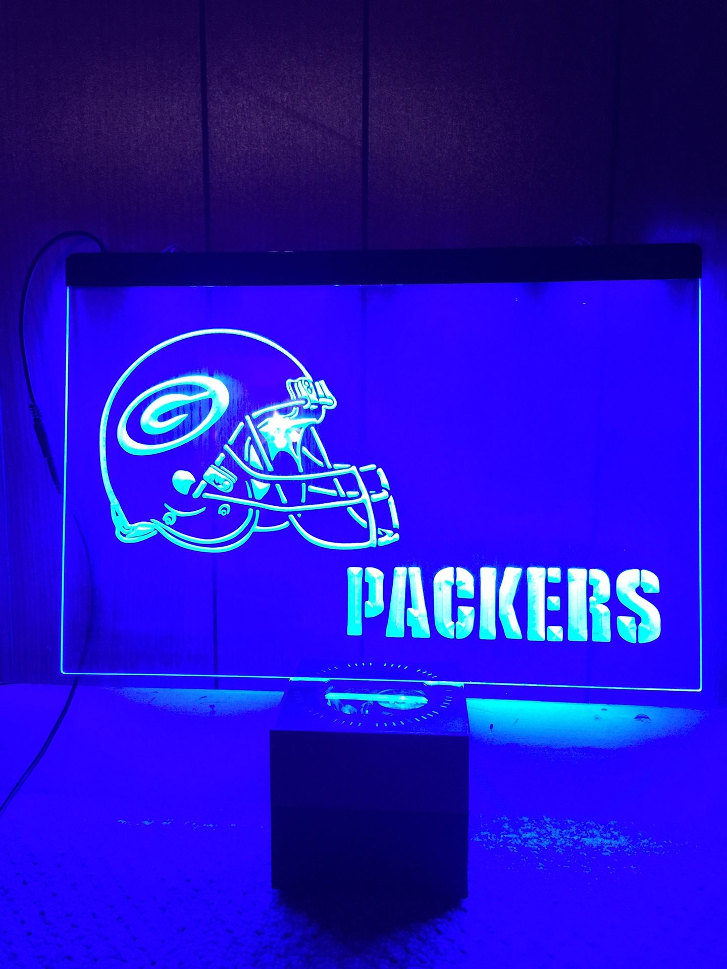 Green Packers LED Neon Light Sign