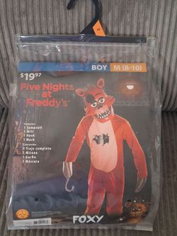 Five Nights at Freddy's FOXY kids costume  (size M 8/10)