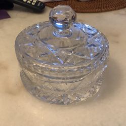Waterford Crystal Lidded Bowl