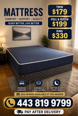 Baltimore Mattress Deals — Delivery Available - Pay After Delivery 🚚