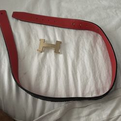 Hermes Constance Reversible Belt Leather with Guilloche