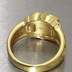 18k GOLD (GF) Unisex Ring