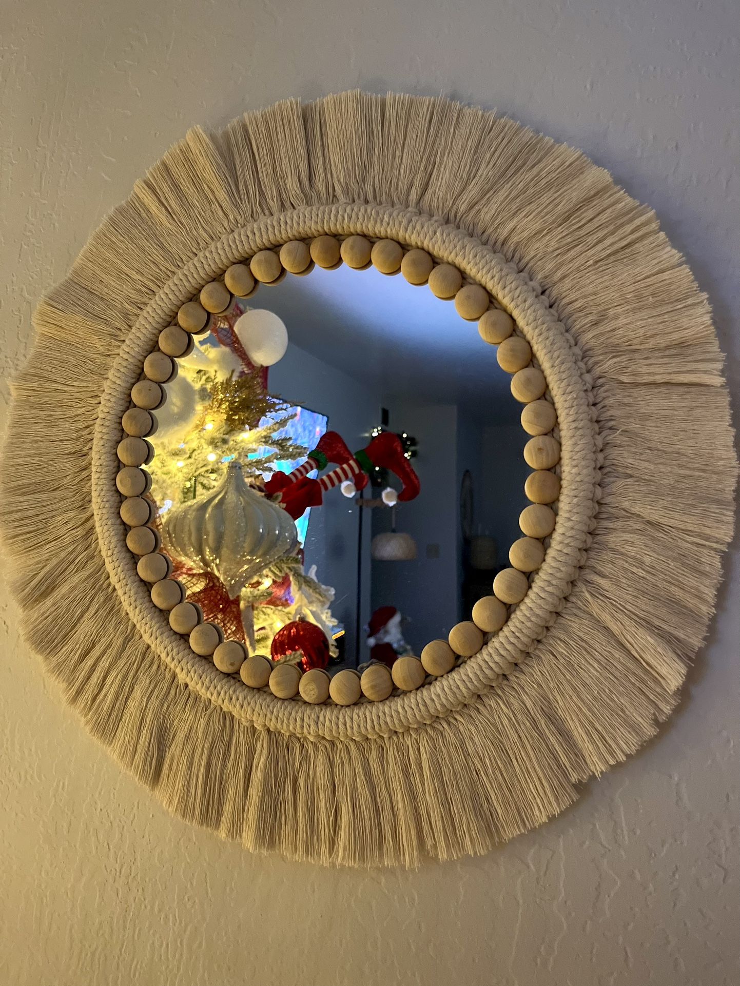 Macrame Mirror