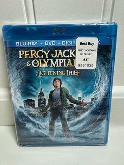 Percy Jackson & The Olympians: The Lightning Thief Blu-ray DVD Combo Set New