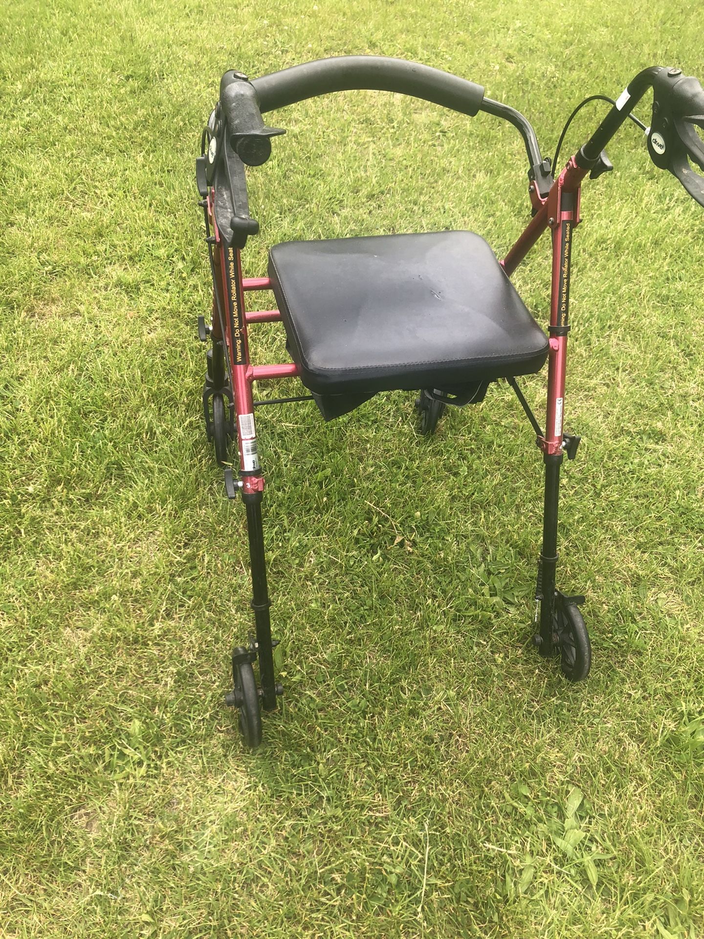 Mobility Walker And Seat And Storage Under Seat