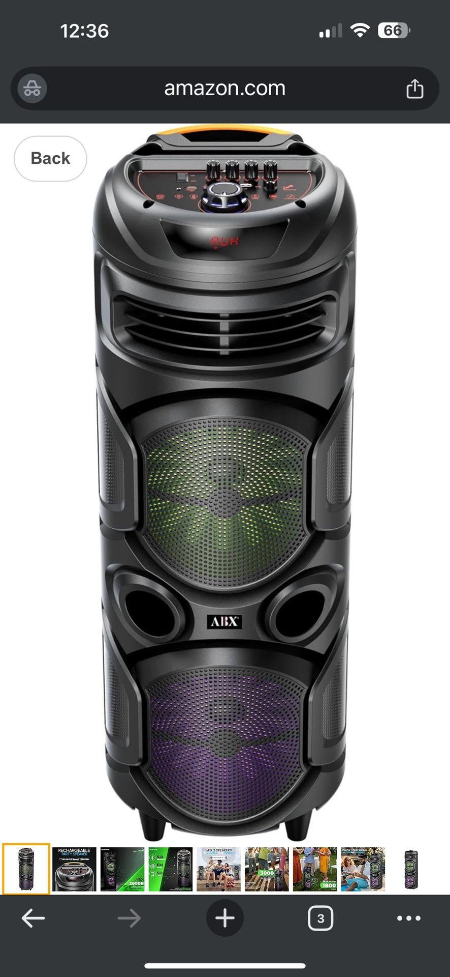 Brand New Audiobox Bluetooth Party Speaker