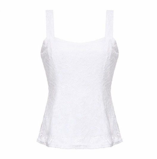 Lace Lined Halter Top