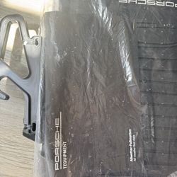 2024 PORSCHE MACAN 4 PIECES BLACK OEM RUBBER FLOOR MATS 