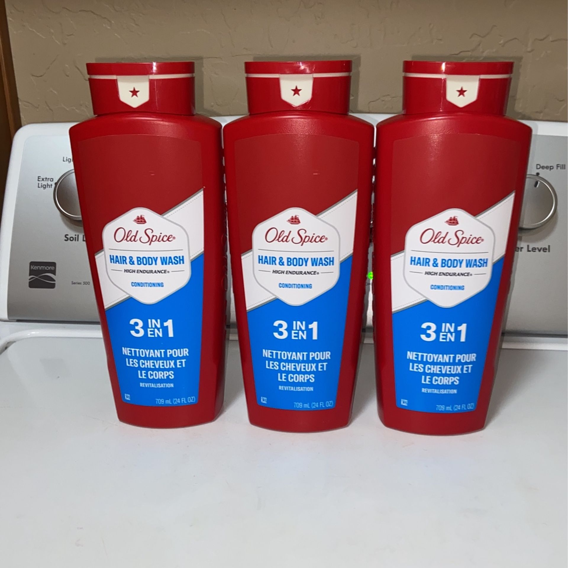 Old Spice 3 in 1 $18.00 for all