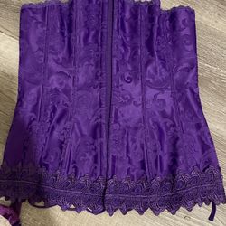 Purple Fredrick’s of Hollywood Corset Top 