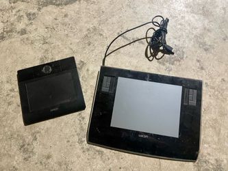 Wacom Intuos3 PTZ-630 + Wacom Bamboo MTE-450A Tablets - NO PENS