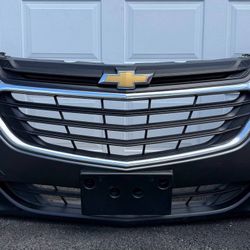 GRAY SET CHEVROLET EQUINOX ORIGINAL FRONT BUMPER 2018 2019 2020 2021