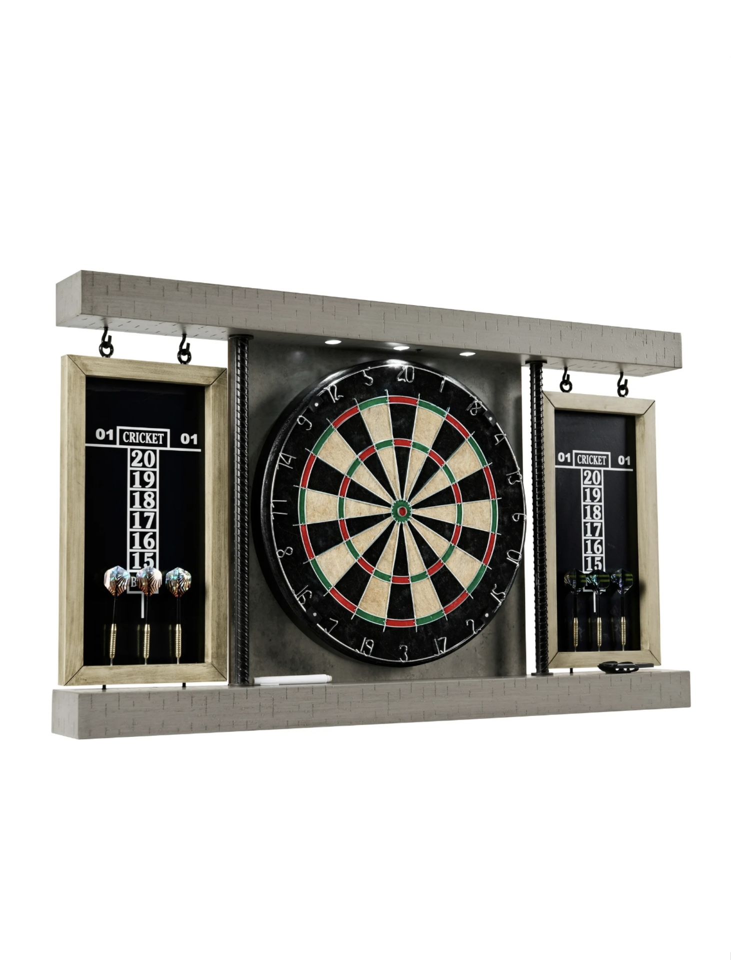 Prescott Bristle Dartboard Cabinet Set - Barrington Billiards Company **Brand New**
