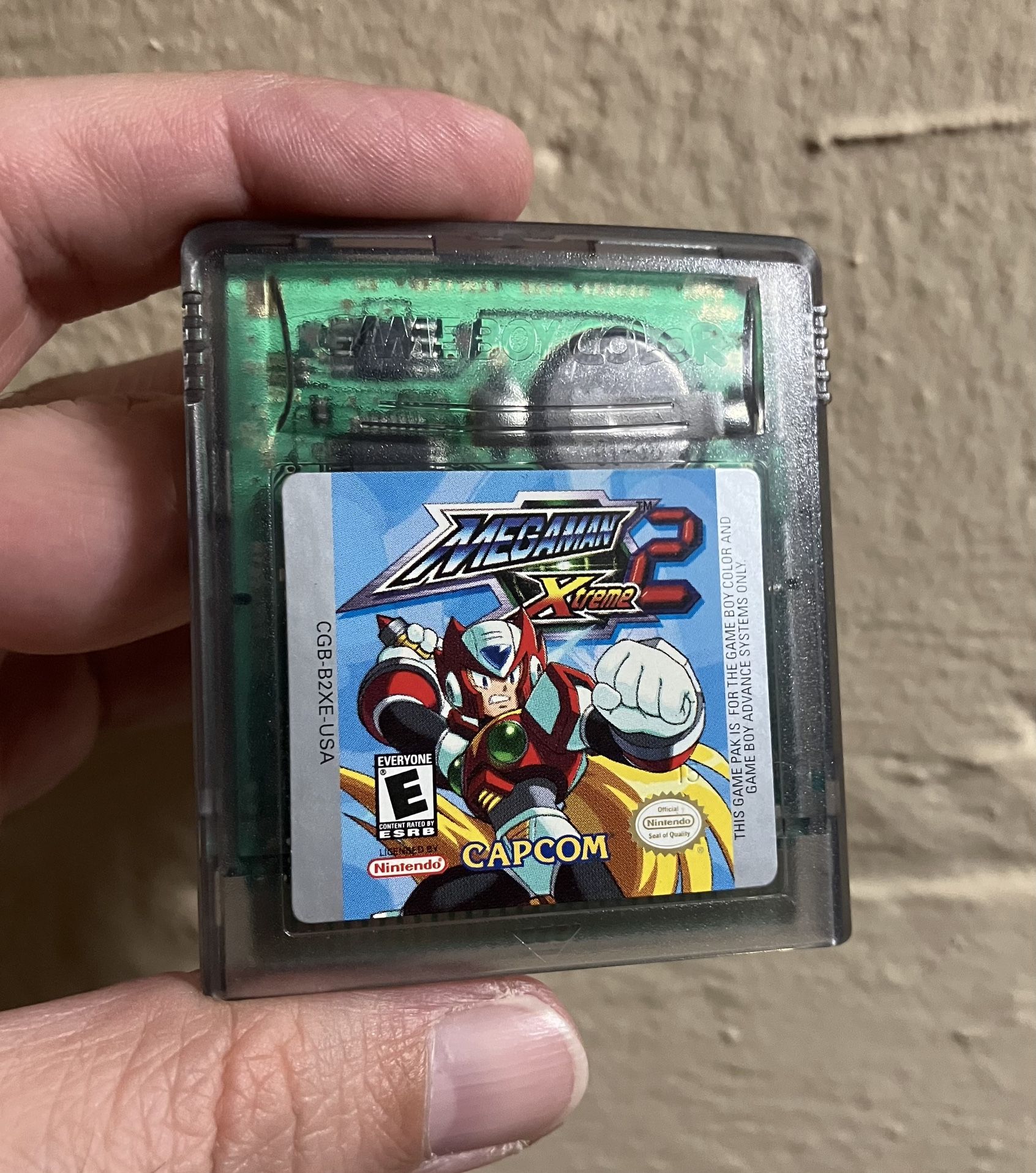Mega Man Xtreme 2 for Nintendo Gameboy Megaman Extreme Two video game boy console system GBA advance Color GB