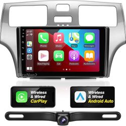for Lexu s ES250 ES300 ES330 Radio 2001-2006 Compatible with Wireless Carplay Android Auto,Car Upgrade Android Stereo Touchscreen Bluetooth Navigation