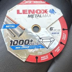 Lexox Metal Cutting Blade