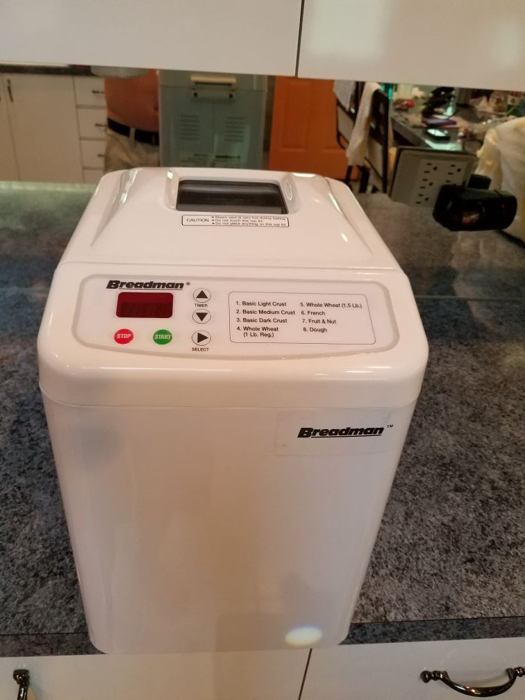 BREADMAN AUTOMATIC BREAD MAKER