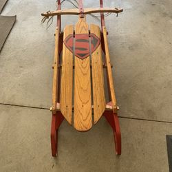 Vintage Snow Sled