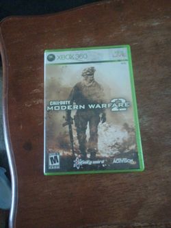 Call duty Modern Warefare 2 for Xbox 360
