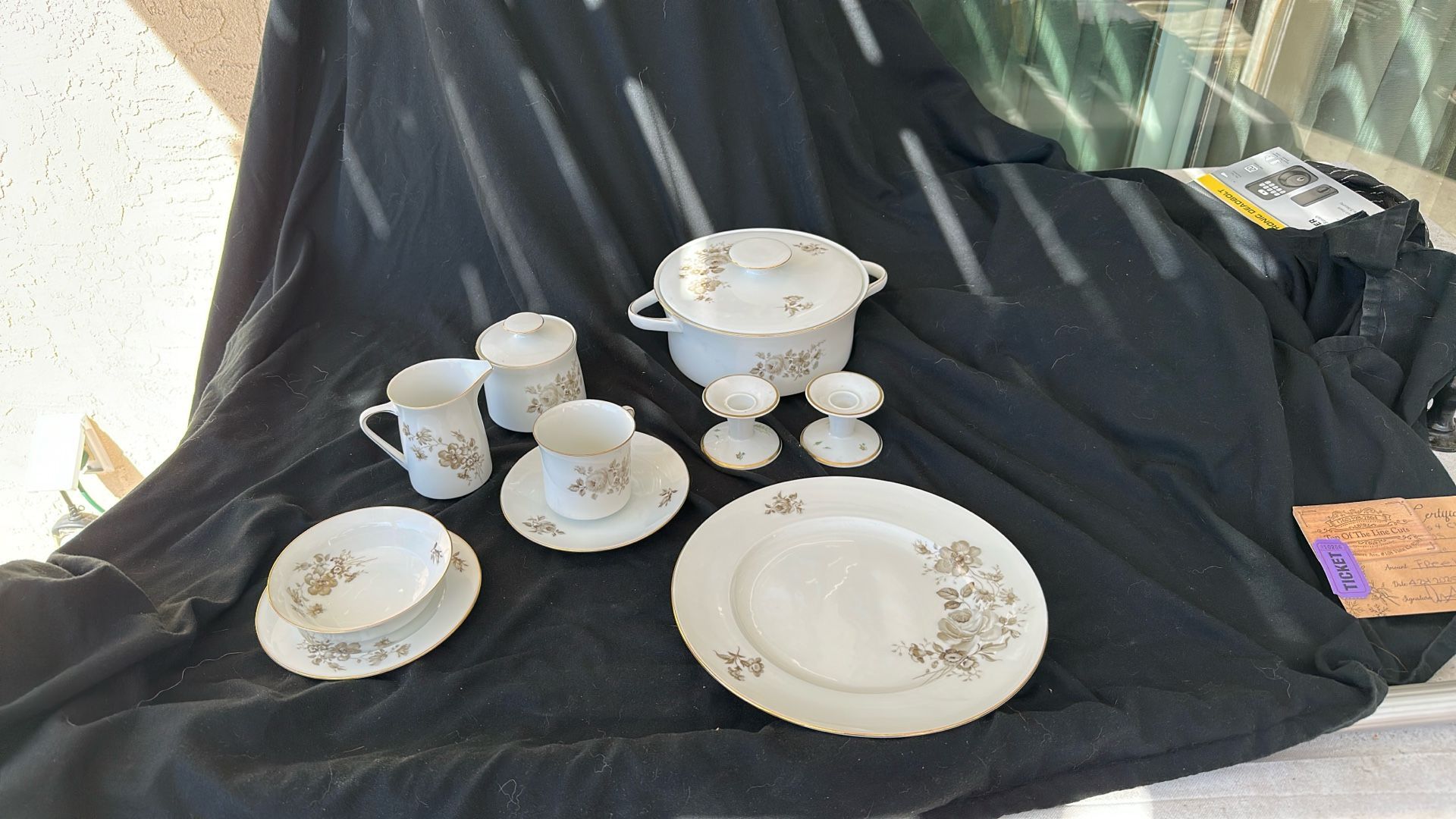 Vintage Johann Haviland "Twilight Rose" china