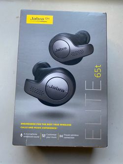 JABRA Elite 65t Wireless Earbuds (New)