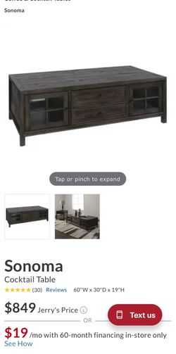 Coffee table