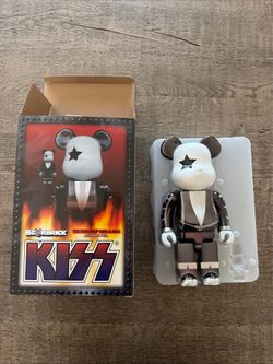 Bearbrick Kiss The Starchild 100% & 400% Chrome Ver.