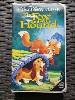 The Fox and the Hound - Black Diamond RARE Walt Disney HOME VIDEO VHS
