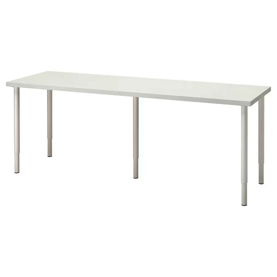 IKEA Table, white, 78.75”x 23.875”x 27.5 “