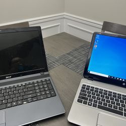 Laptops HP works Acer is a parts computer