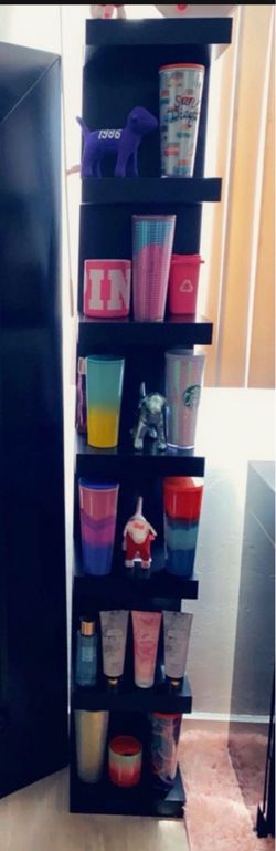 2 black shelf 💜both for 100$