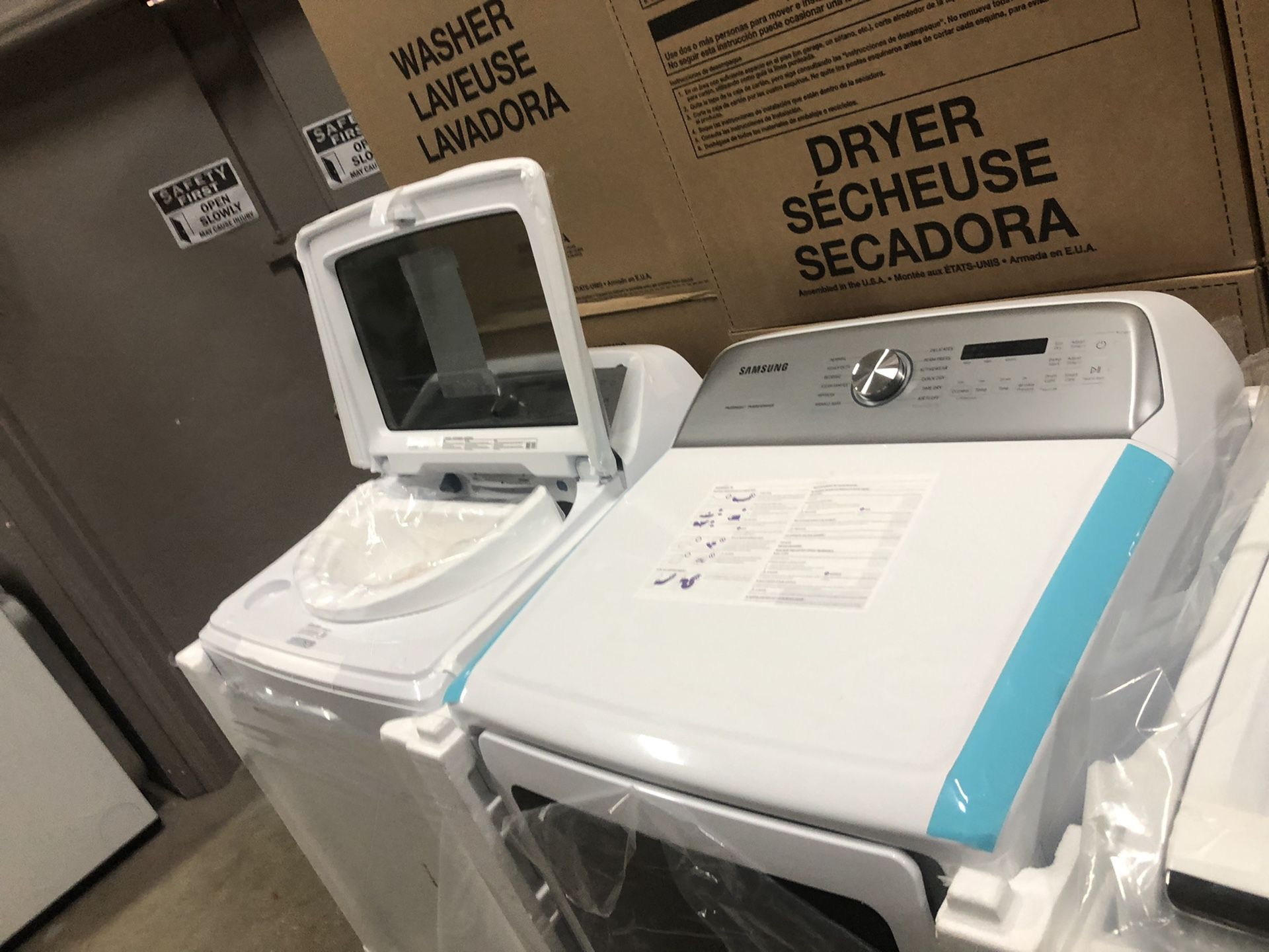 Samsung washer and dryer