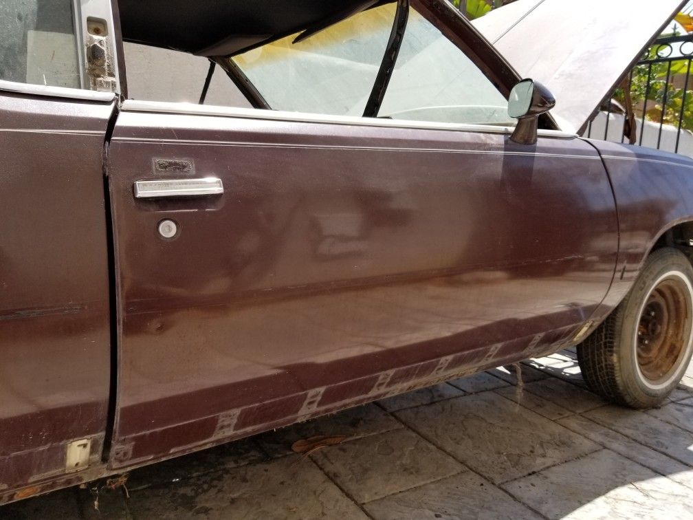 1978 1979 1980 oldsmobile cutlass supreme passenger door