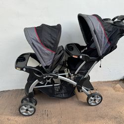Baby Trend Sit N’ Stand Double Baby/ Toddler Stroller