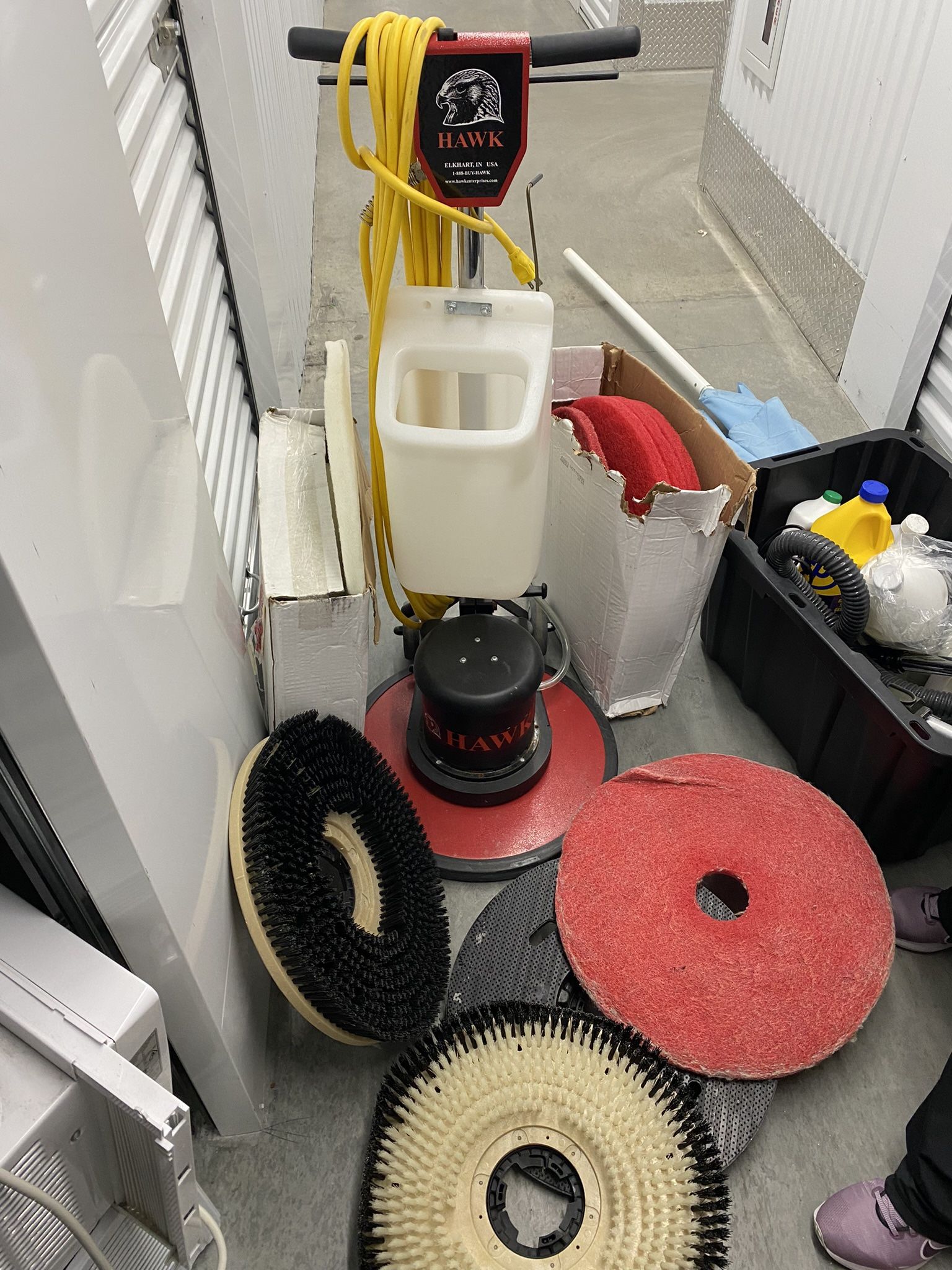 Polisher Buffer Scrubber and wood floor sander