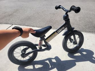 Kids Balance Bike — 12" Air Tires w/ Rear Shock (Besrey)