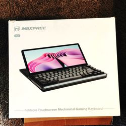 Keyboard with Touchscreen Monitor Foldable & SSD Slot - Brand New Unused 