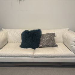 Lawrance Furniture Real Leather Couch