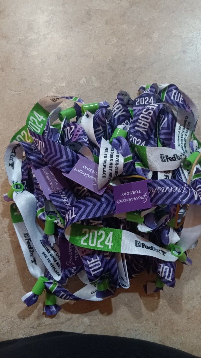 Tuesday Greenskeeper Wristbands