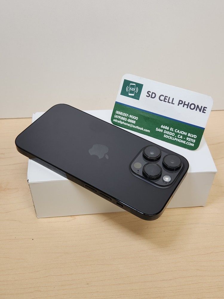 iPhone 14 Pro 128 GB Black Unlocked For Any Carrier Excellent Condition