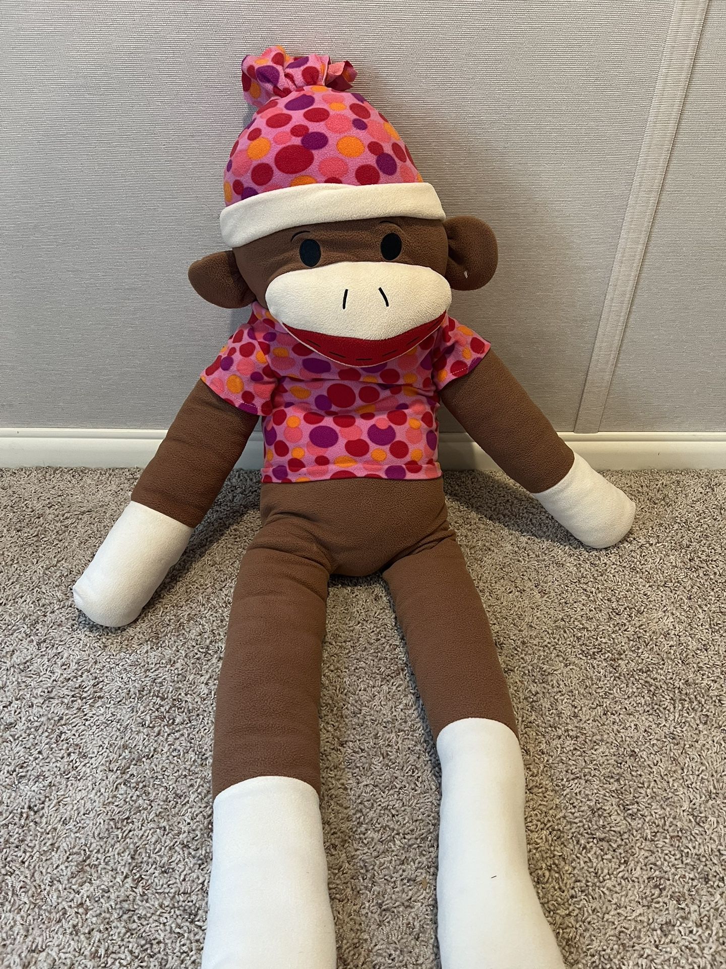 Giant Sock Monkey