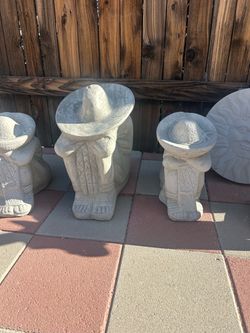 New Sleeping Men Made Out Of Cement