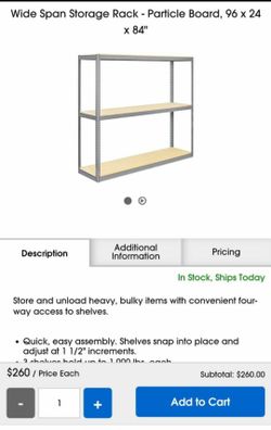 Like New Storage Rack