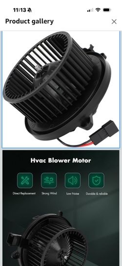 SCITOO HVAC Heater Blower Motor with Fan Cage Front 700322 For Acura For MDX 2014-2019, For Honda For Pilot 2016-2019, For Ridgeline 2017-2019