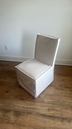 Linen chair for Sale.