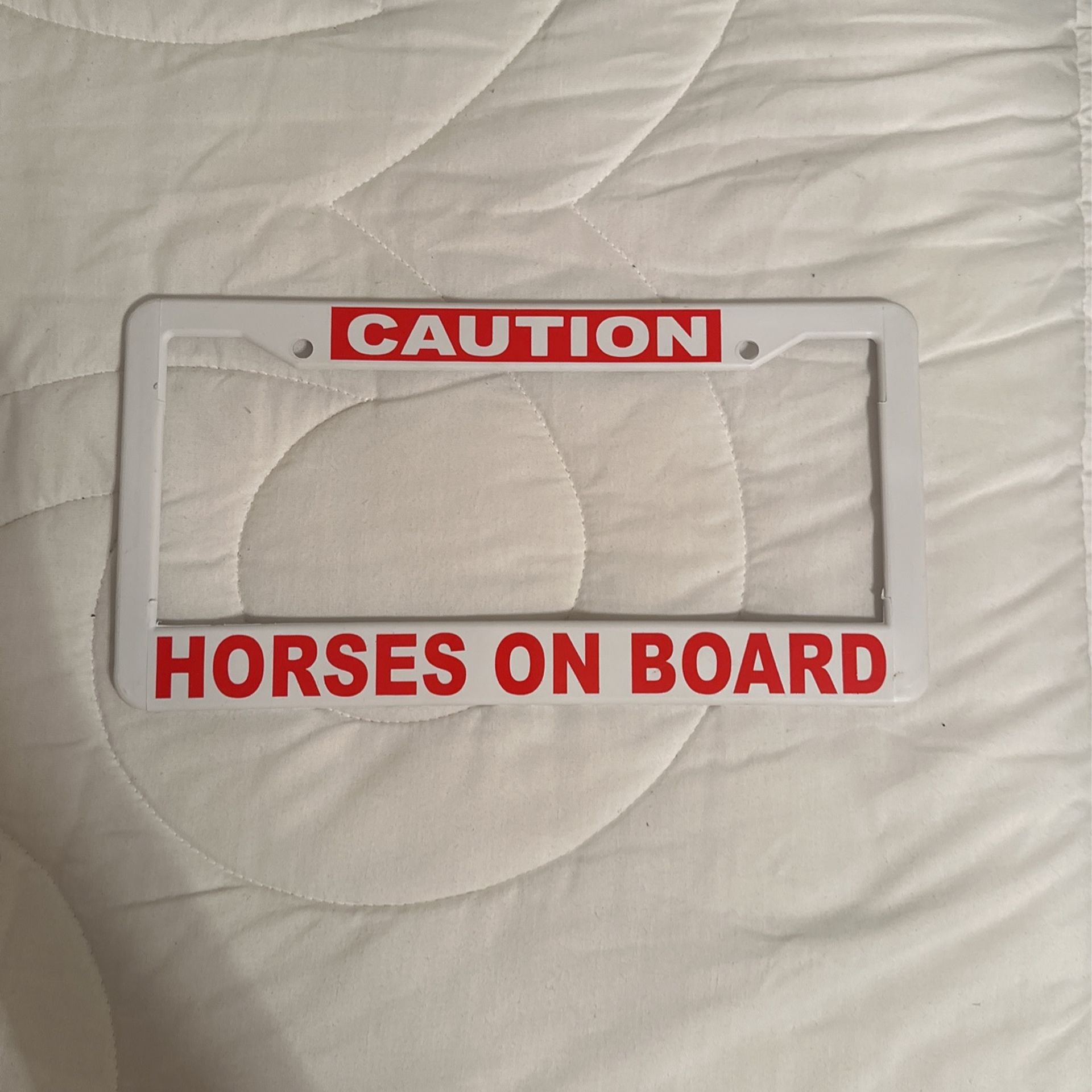 New Truck/Car Tag
