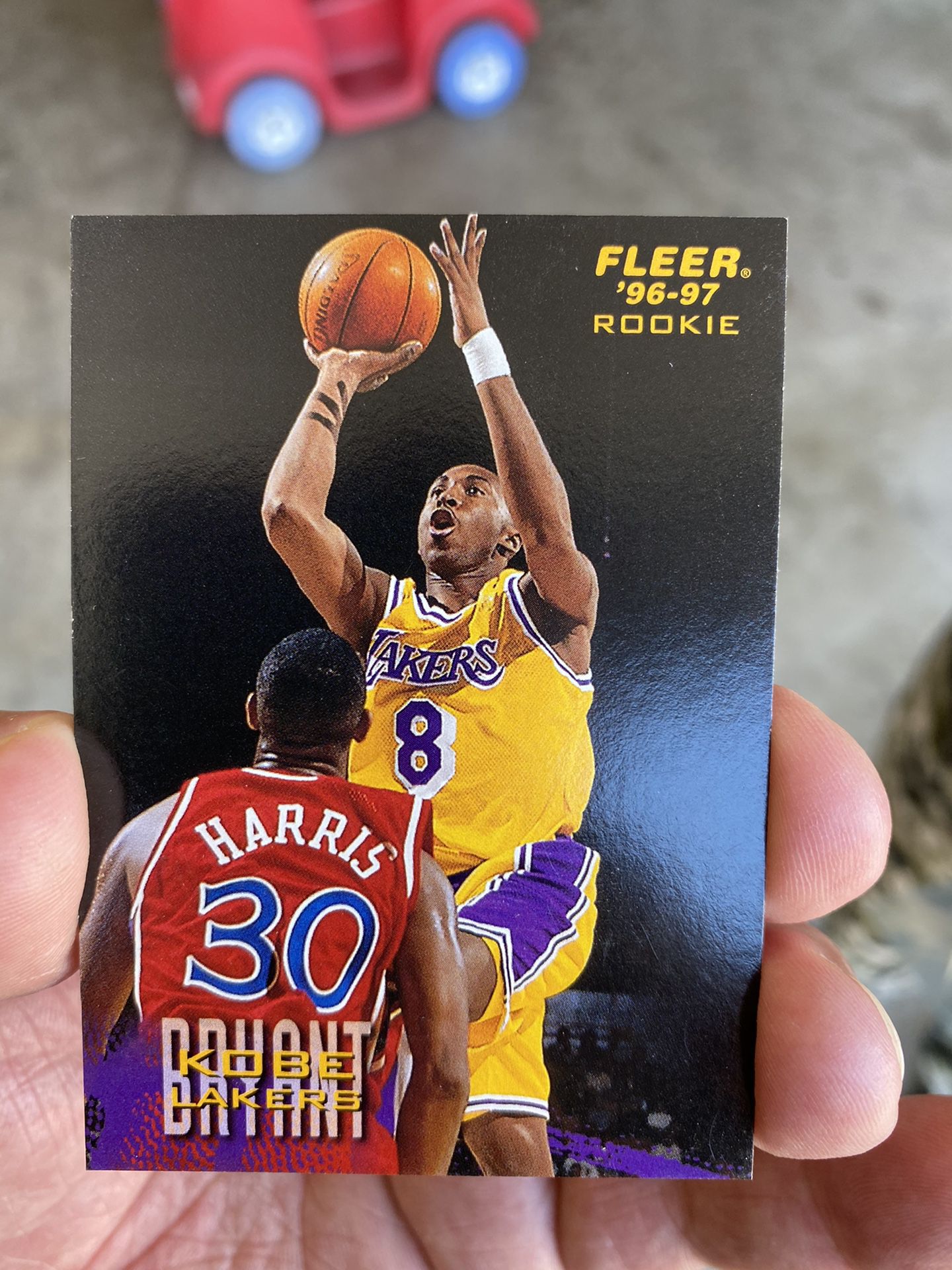 Kobe Bryant rookie card