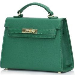 Womens Leather Handbags Purses Mini Top Handle Totes New