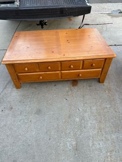 Coffee table and nightstands